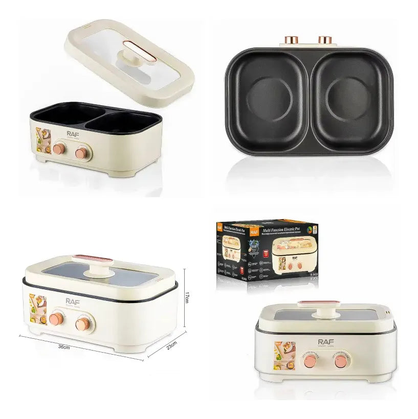 Olla Arrocera Multifunción Raf R.5420 – 6 Litros 1000W
