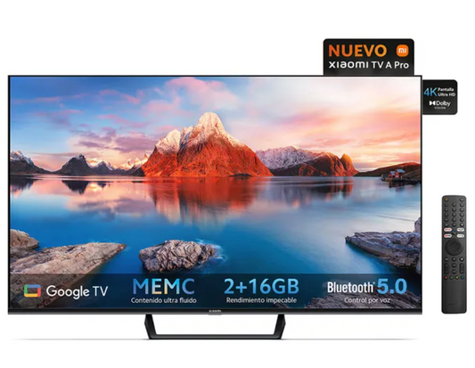TV Xiaomi 50" LED 4K UHD Google TV A Pro