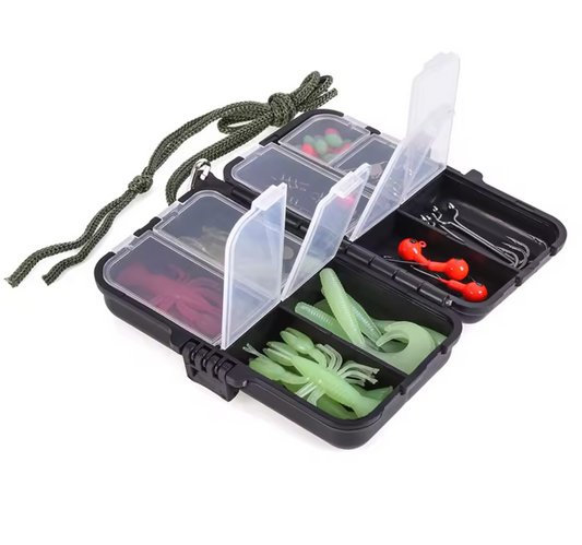 Kit de Pesca Telescópico Lixada – Fibra de Carbono + Carrete + Bolsa