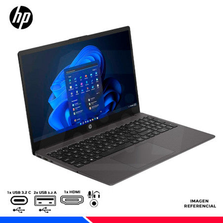 Laptop HP 255 G10 – AMD Athlon Silver 7120U, 8GB DDR5, SSD 256GB, 15.6” HD, Windows, Diseño Delgado y Ligero