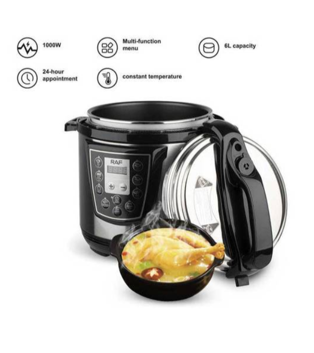 olla arrocera multicooker 5l
“1.8k”/900w /Acero inoxidable
